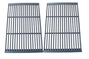 2-Pack Charbroil 4632220 Porcelain Cast Iron Cooking Grid Grate Compatible Replacement