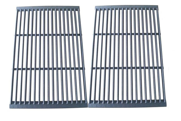 2-Pack Part Number 66662 Porcelain Cast Iron Cooking Grid Grate Compatible Replacement