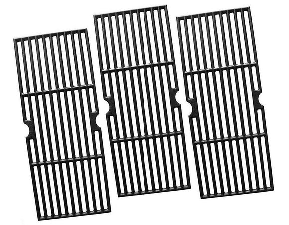 3-Pack Charbroil 463441514 Cast Iron Cooking Grid Grates Compatible Replacement