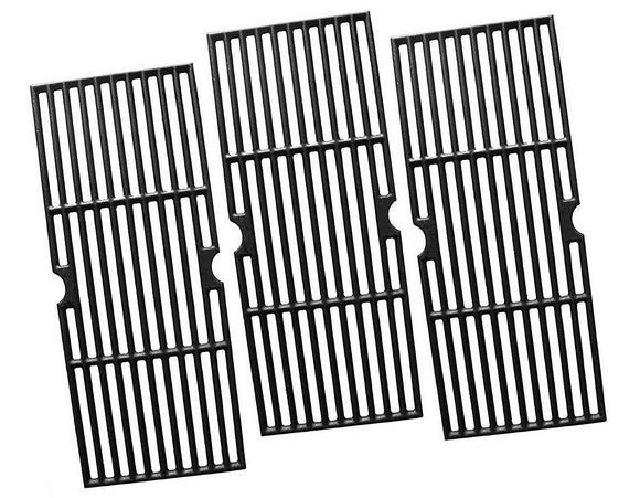 3-Pack Charbroil 463440109 Cast Iron Cooking Grid Grates Compatible Replacement