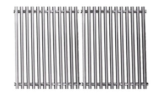 2-Pack Weber GENESIS SILVER A NG SWE W CI (2002-2003) Stainless Steel Cooking Grid Grates Compatible Replacement