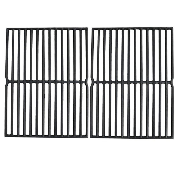 2-Pack Weber GENESIS SILVER A NG SWE MICA W/HANDLE (2002-2003) Cast Iron Cooking Grid Grates Compatible Replacement