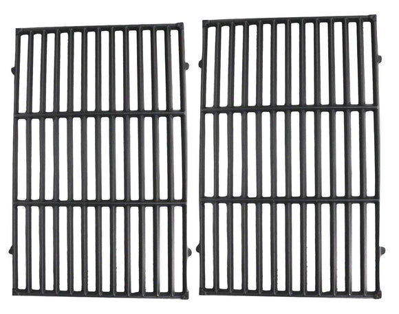 2-Pack Weber 3841001 GENESIS E-310 NP Cast-Iron Cooking Grates Compatible Replacement