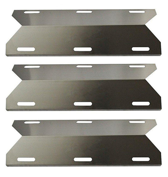 3-Pack Part Number 91231 Stainless Steel Heat Plates Replacement<br>